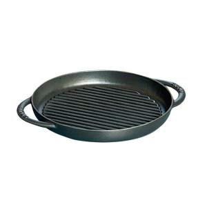 【ストウブ Staub】 ストウブ ピュアグリル ラウンド 30cm ブラック 40511-521 Staub