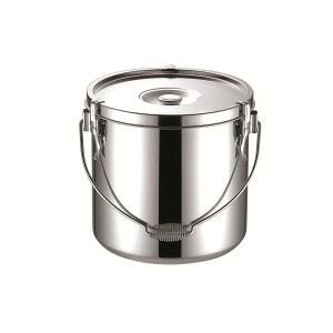 【本間製作所 仔犬印 KOINU】KO 19-0 電磁調理器対応 給食缶 24cm 本間製作所 仔犬印｜あきばお～支店