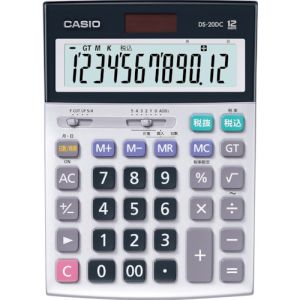 【カシオ CASIO】 カシオ DS-20DC-N 本格実務電卓