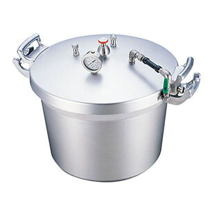 送料無料！！ 【北陸アルミニウム】 ホクア SA アルミ 業務用 圧力鍋 40L 第2安全装置付 北陸アルミニウム メーカー直送 代引不可 北海道沖縄離島不可【smtb-u】