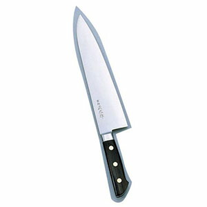 【マサヒロ】 正広作 日本鋼 口金付 洋出刃 21cm ＃13020 マサヒロ