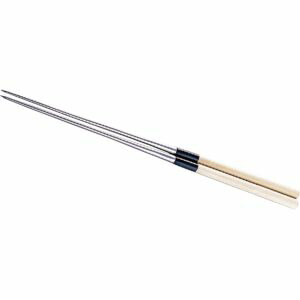 【平石商事】 平石商事 白木柄盛箸 水牛桂柄付 15cm 箱なし