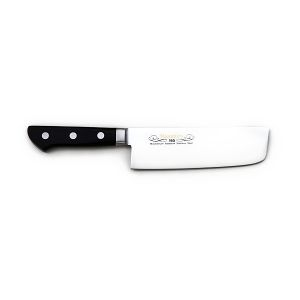 【マサヒロ】 マサヒロ 正広13735MV鋼口金付薄刃型庖丁165mm
