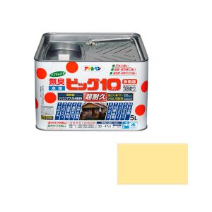 【アサヒペン】 アサヒペン 水性ビッグ10多用途 5L 227クリーム色