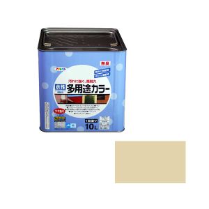 【アサヒペン】 アサヒペン 水性多用途カラー 10L ティントベージュ