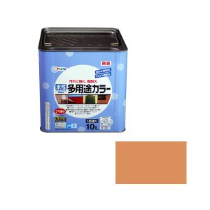 【アサヒペン】 アサヒペン 水性多用途カラー 10L ラフィネオレンジ