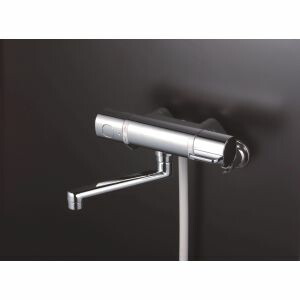 【KVK】 KVK FTB100KR2T サーモシャワー240mmパイプ付