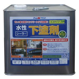 【アトムペイント】 アトムペイント 水性下塗剤エコ 7L