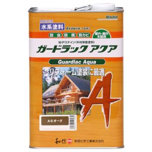 【和信ペイント】 和信ペイント 952239 # ガードラックアクア オーク 3.5kg