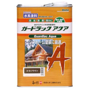 【和信ペイント】 和信ペイント 952240 # ガードラックアクア ブラウン 3.5kg