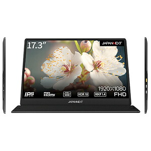 送料無料!!【ジャパンネクスト JAPANNEXT】JAPANNEXT JN-MD-IPS1730FHDR モバイルモニター 17.3インチ【smtb-u】|あきばお~支店