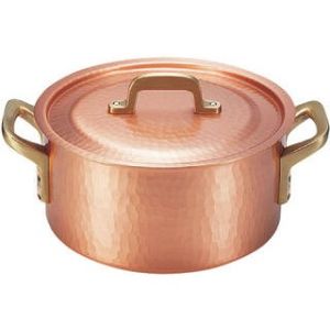 【新光金属】 新光金属 新鎚器銅器 両手鍋 20cm SN-11 メーカー直送 代引不可 北海道沖縄離島不可