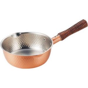 送料無料!!【新光金属】新光金属 銅楽 まごころ 雪平鍋 18cm MD-0107【smtb-u】|あきばお~支店