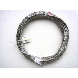 【ニッサチェイン】 ニッサチェイン Y-148 ステンワイヤー 6.0Φ×10m