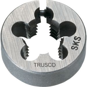 【トラスコ中山 TRUSCO】 トラスコ中山 LT50D-14×2.0 左･アジャスタブル丸ダイス 50径 14×2.0 SKS メーカー直送 代引 北海道 沖縄 離島不可