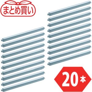 【トラスコ中山 TRUSCO】 トラスコ中山 VL38W300-20P まとめ買い スチールローラー Φ38×1.2t W300 S付20本セット メーカー直送 代引 北海道 沖縄 離島不可