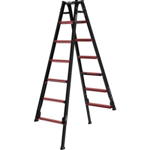 【アルインコ ALINCO】 アルインコ GUD210X 伸縮脚付はしご兼用脚立 ガウディ 210CM 最大使用質量 100KG メーカー直送 法人限定 代引不可 北海道沖縄離島不可
