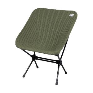 【キャプテンスタッグ CAPTAIN STAG】 キャプテンスタッグ ザライトチェア用 226 つつむ ニットカバー オリーブ UC-1856