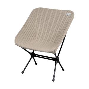 【キャプテンスタッグ CAPTAIN STAG】 キャプテンスタッグ ザライトチェア用 226 つつむ ニットカバー カーキ UC-1857