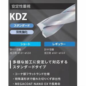 【京セラ KYOCERA】 京セラ KDZ1170X1.5S120N 高性能 新フラットドリル KDZ ショート