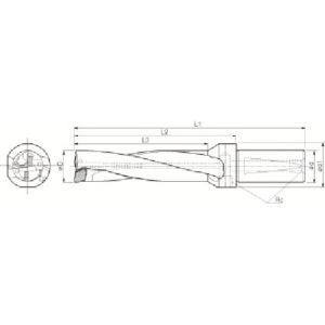 【京セラ KYOCERA】 京セラ S25-DRZ1664-06 マジックドリル DRZ型用ホルダ 加工深さ4×DC