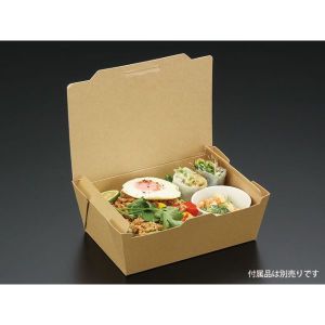 送料無料！！ 【パックスタイル】 パックスタイル 弁当容器 KMランチボックス 未晒 M【weeco】 1ケース(100) 00609133 メーカー直送 法人限定 代引不可 北海道沖縄離島不可【smtb-u】