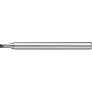 【ユニオンツール】 ユニオンツール CBN-LRF4020-010040 279-4033 4枚刃ハイグレードロングネックラジアス外径2×コーナ半径R0.1×有効長4×刃長1.2×全長50