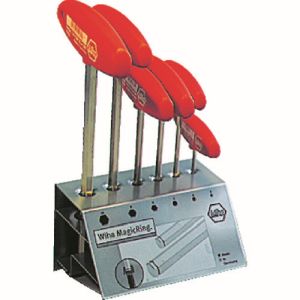 【Wiha】 Wiha 334RVB Tハンドル六角棒レンチセット