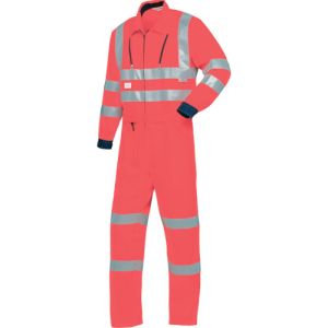 【AUTO-BI】 AUTO-BI 7630-005-3L 反射型つなぎ服7630-005レッド-3L
