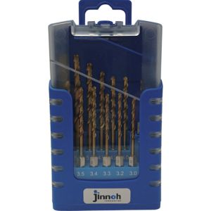 【神王工業 jinnoh】 jinnoh TCH-14S ステンレスドリル14本セット TCH14S
