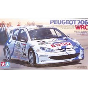 楽天市場】タミヤ 1/24 プジョー 206 WRC スケールモデル 24221