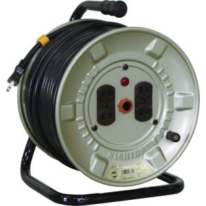 【日動工業】 日動工業 NNP-204F 電工ドラム アースなし 極太電線 20m