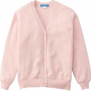 【カゼン KAZEN】 カゼン 189-93 レディスカーディガン ピンク Lサイズ KAZEN