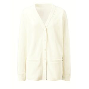 【カゼン KAZEN】 カゼン 200-90 カーディガン オフホワイト 4Lサイズ KAZEN