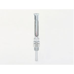【イチネンタスコ TASCO】 イチネンタスコ TA408KA-25C 2重管温度計直型 0 100℃