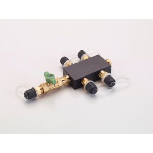【イチネンタスコ TASCO】 イチネンタスコ TA110-31 回収用ヘッダー 3/8 フレア 1バルブ4分岐