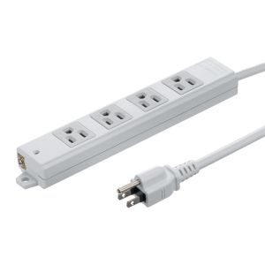 【サンワサプライ SANWA SUPPLY】 サンワサプライ TAP-KS4N-1 工事物件タップ