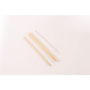 【関川鋼販 SEKIKAWA】 関川鋼販 アルミ ストローケース & ストローセット マットゴールド 20本入 φ10x204 10,951円