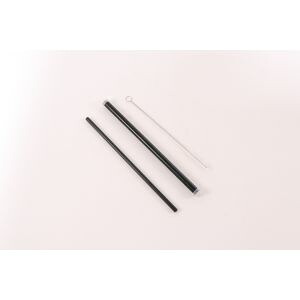 【関川鋼販 SEKIKAWA】関川鋼販 アルミ ストローケース & ストローセット マットブラック 20本入 φ10x204｜あきばお～支店
