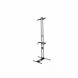 送料無料!!【丸八工機 MARUHACHI】丸八工機 自立型2台置きサイクルラック TOWER ブラック A01TW-BL【smtb-u】|あきばお~支店
