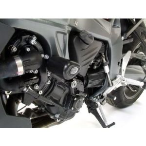 【R&G アールアンドジー】 R&G RG-CP0251BL エアロクラッシュプロテクター ブラック BMW K1200R/K1300R