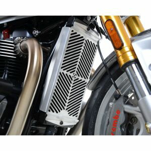 【R&G アールアンドジー】 R&G　RG-SRG0047SS ステンレス ラジエターガード TRIUMPH Thruxton1200/R 16-・STREET TWIN 16-18