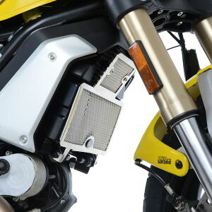 【R&G アールアンドジー】 R&G RG-RAD0236TI ラジエターガード チタンカラー DUCATI Scrambler1100 18-