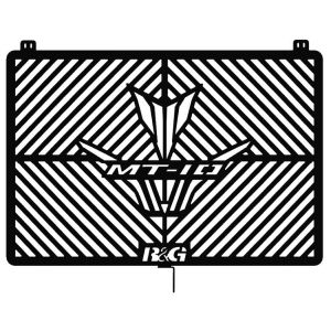 【R&G アールアンドジー】 R&G RG-BRG0047BK ブラック ラジエターガード Branded MT-10/SP 16-21 MT-10 22-