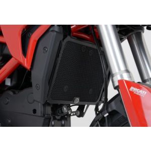 【R&G アールアンドジー】 R&G RG-RAD0149RE ラジエターガード レッド DUCATI Hypermotard821/Hyperstrada821 13-18