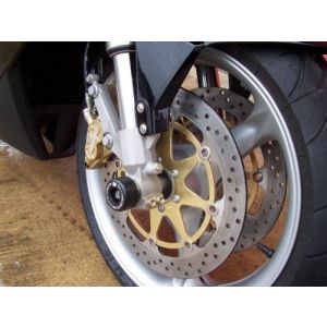 【R&G アールアンドジー】 R&G RG-FP0043BK フォークプロテクター ブラック MZ 1000S Faired/Naked