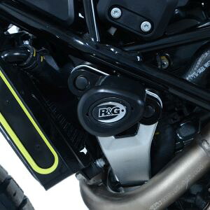 【R&G アールアンドジー】 R&G RG-CP0447BL エアロクラッシュプロテクター ブラック HUSQVARNA Svartpilen401 18-/Vitpilen401 18-