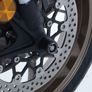 【R&G アールアンドジー】 R&G RG-FP0219BK フォークプロテクター ブラック CB650R/CBR650R 19-