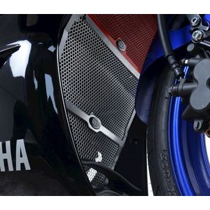 【R&G アールアンドジー】 R&G RG-DG0035TI ダウンパイプグリルガード チタンカラー YZF-R25/R3 19-