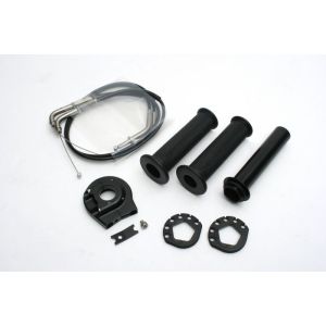 【アクティブ ACTIVE】 アクティブ 1065714 ハイスロKIT EVO2 ブラック ZX-6R ZX600R 09-21※ZX636F/G 13-21 ABS車非対応